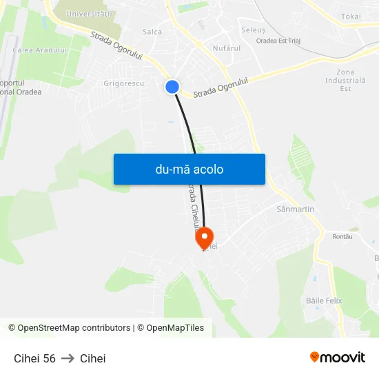 Harta de Ciheiului 56 către Cihei