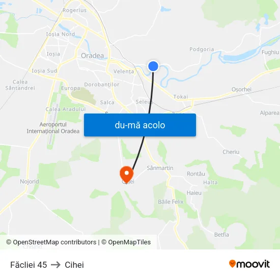 Harta de Făcliei 45 către Cihei