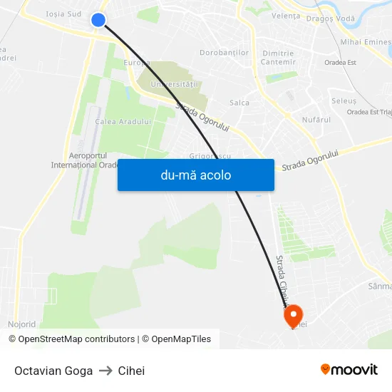 Harta de Octavian Goga către Cihei