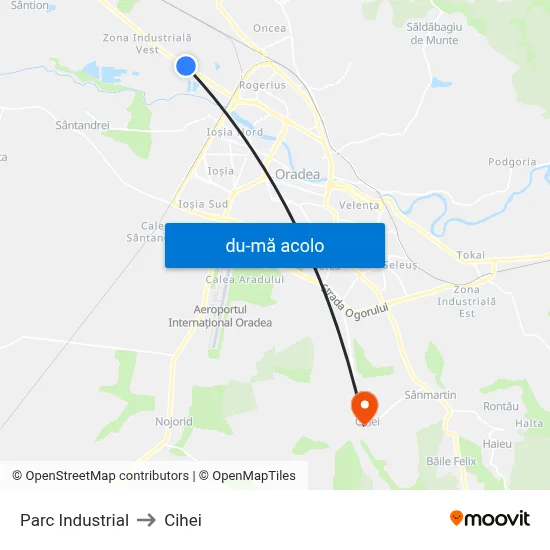 Harta de Parc Industrial către Cihei