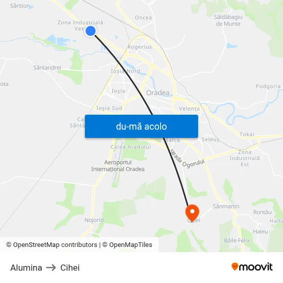 Harta de Alumina către Cihei