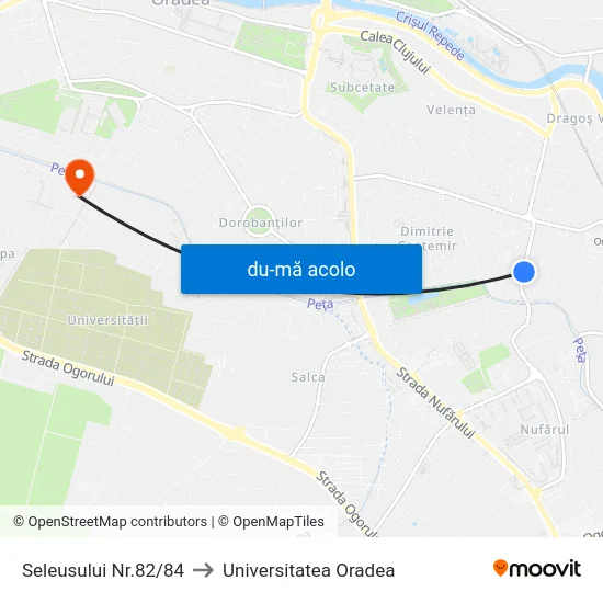 Harta de Seleusului Nr.82/84 către Universitatea Oradea