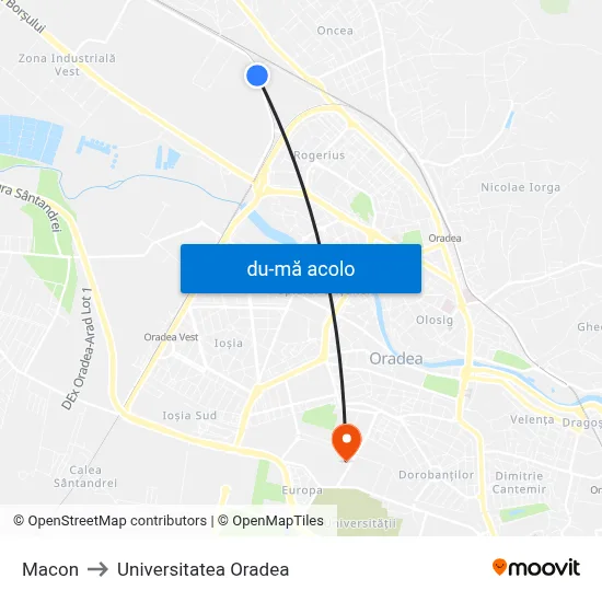 Harta de Macon către Universitatea Oradea