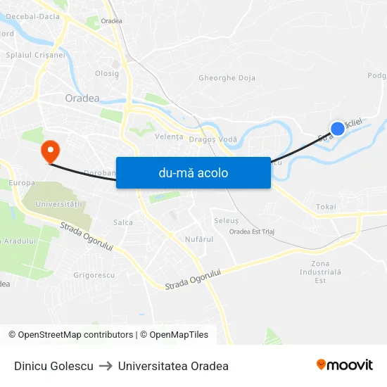 Harta de Dinicu Golescu către Universitatea Oradea