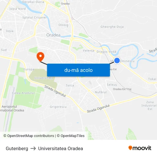 Harta de Gutenberg către Universitatea Oradea