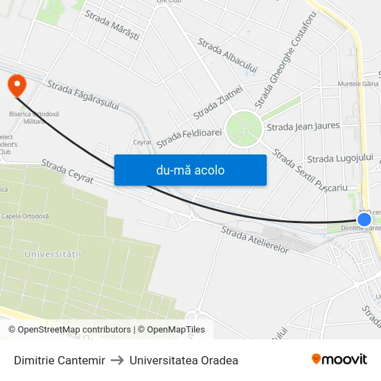 Harta de Dimitrie Cantemir către Universitatea Oradea