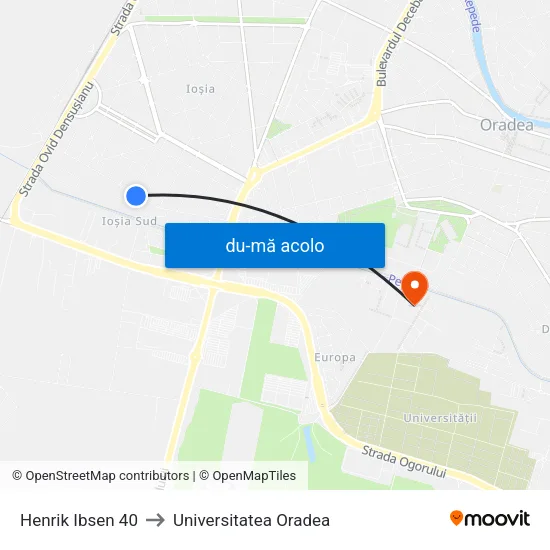 Harta de Henrik Ibsen 40 către Universitatea Oradea