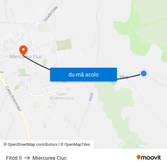 Harta de Fitod II către Miercurea Ciuc