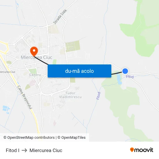 Harta de Fitod I către Miercurea Ciuc