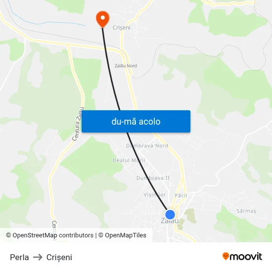 Harta de Perla către Crişeni