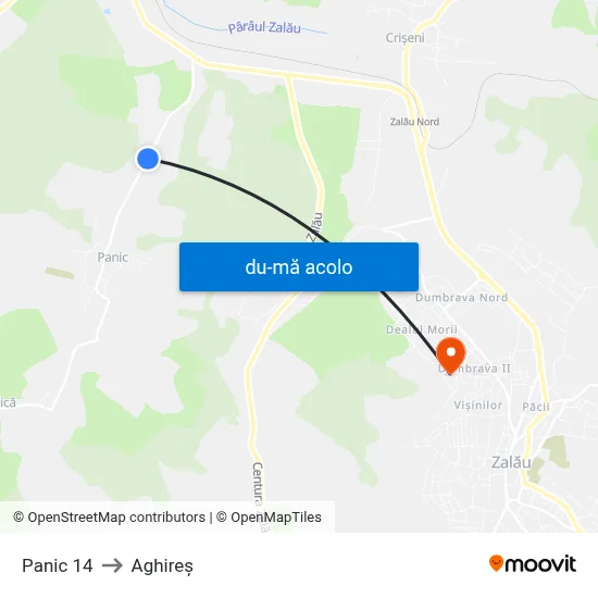 Harta de Panic 14 către Aghireș
