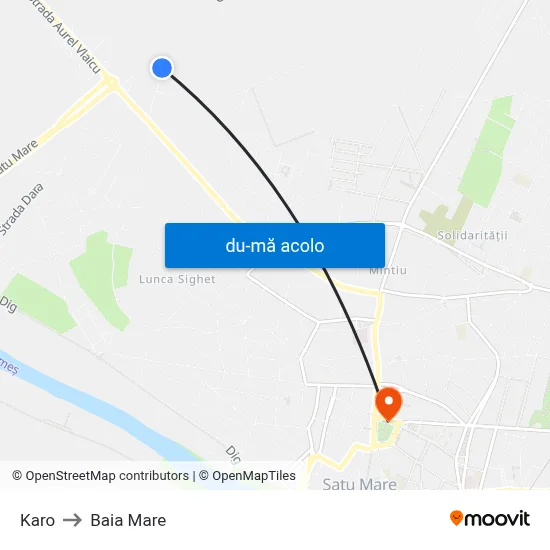 Harta de Karo către Baia Mare