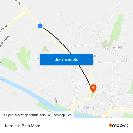 Harta de Karo către Baia Mare