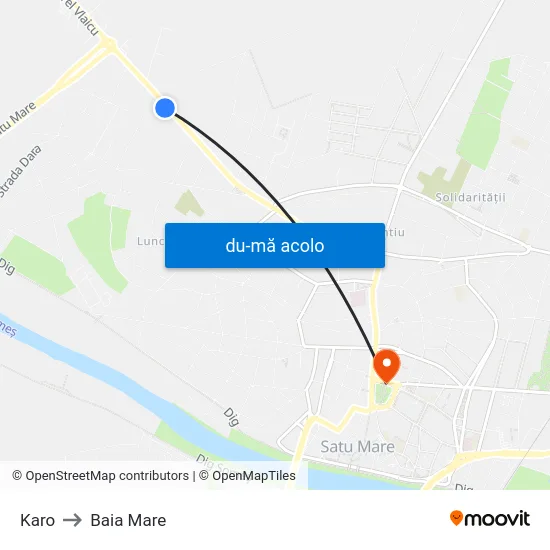 Harta de Karo către Baia Mare