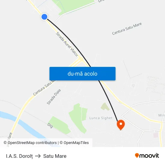 Harta de I.A.S. Dorolț către Satu Mare