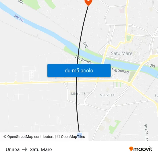 Harta de Unirea către Satu Mare