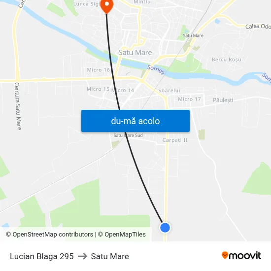 Harta de Lucian Blaga 295 către Satu Mare