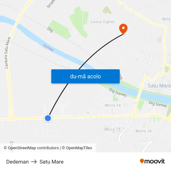 Harta de Dedeman către Satu Mare