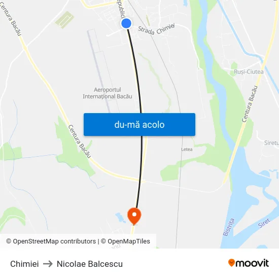 Harta de Chimiei către Nicolae Balcescu