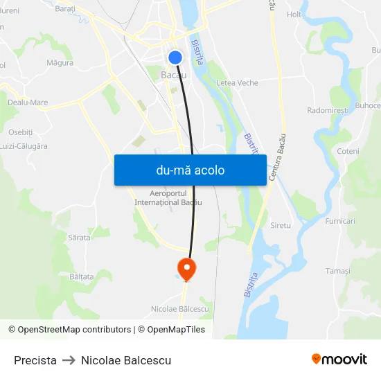 Harta de Precista către Nicolae Balcescu