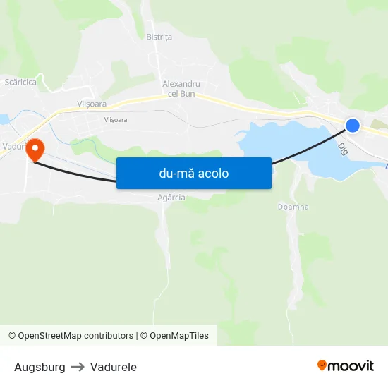 Harta de Augsburg către Vadurele