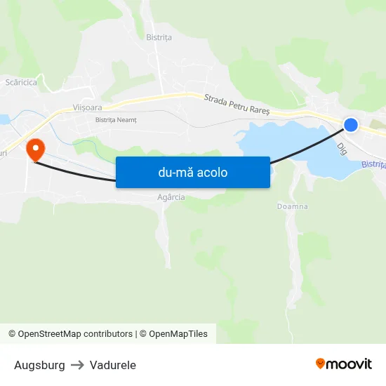 Harta de Augsburg către Vadurele