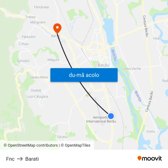 Harta de Fnc către Barati