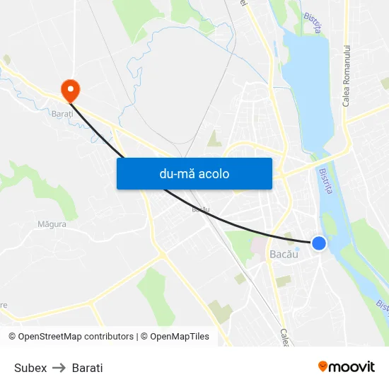 Harta de Subex către Barati