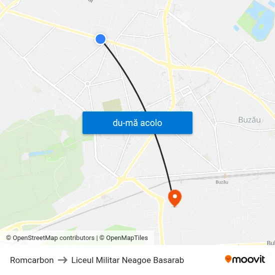 Harta de Romcarbon către Liceul Militar Neagoe Basarab