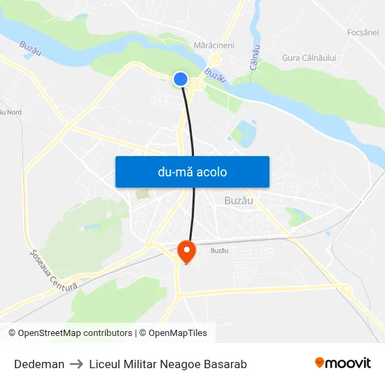 Harta de Dedeman către Liceul Militar Neagoe Basarab