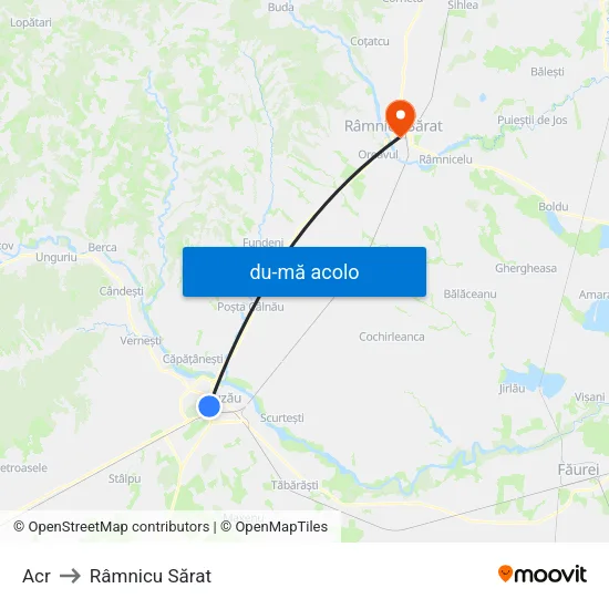 Harta de Acr către Râmnicu Sărat