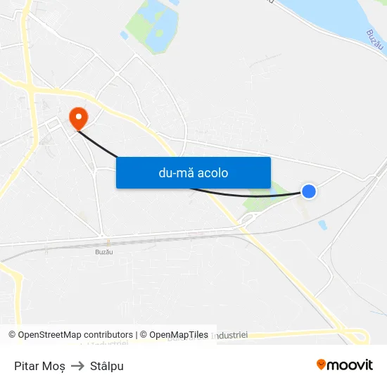 Harta de Pitar Moș către Stâlpu