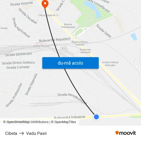 Harta de Cibela către Vadu Pasii