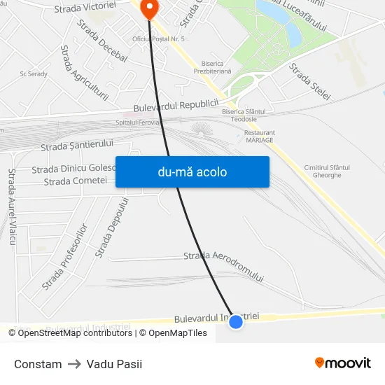 Harta de Constam către Vadu Pasii