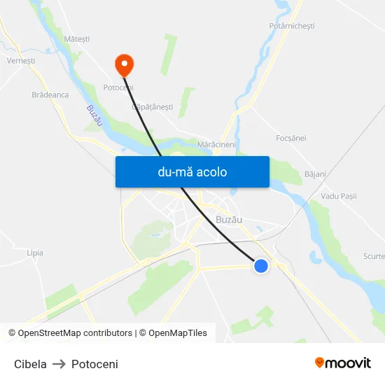 Harta de Cibela către Potoceni