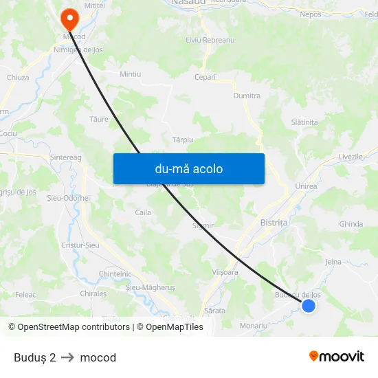 Harta de Buduș 2 către mocod