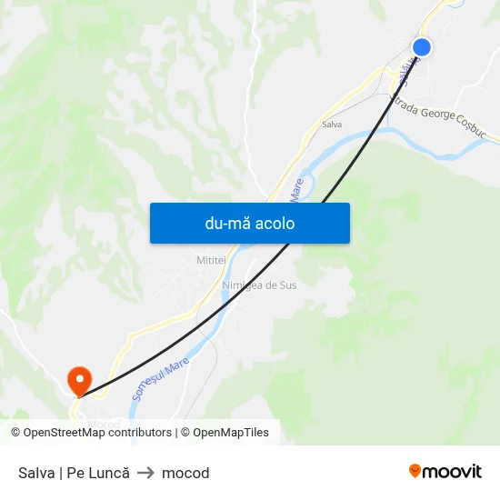 Harta de Salva | Pe Luncă către mocod