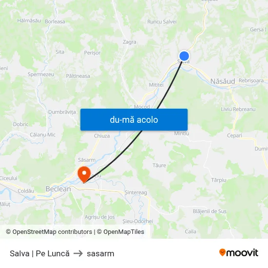 Harta de Salva | Pe Luncă către sasarm