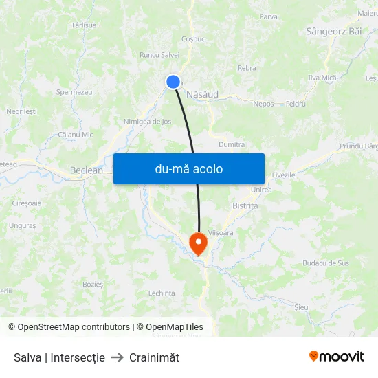 Harta de Salva | Intersecție către Crainimăt
