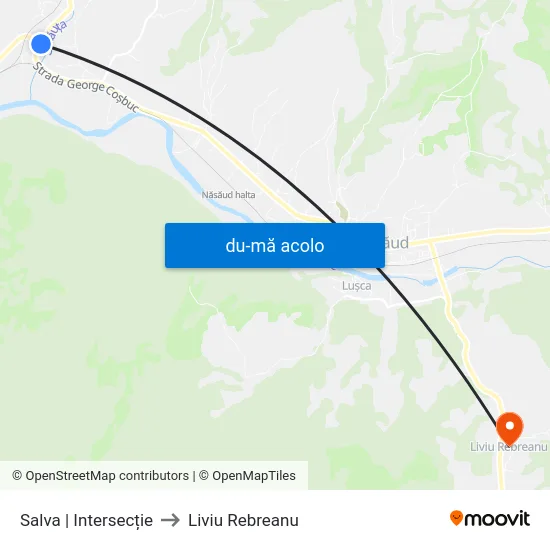 Harta de Salva | Intersecție către Liviu Rebreanu
