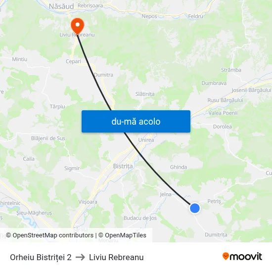 Harta de Orheiu Bistriței 2 către Liviu Rebreanu