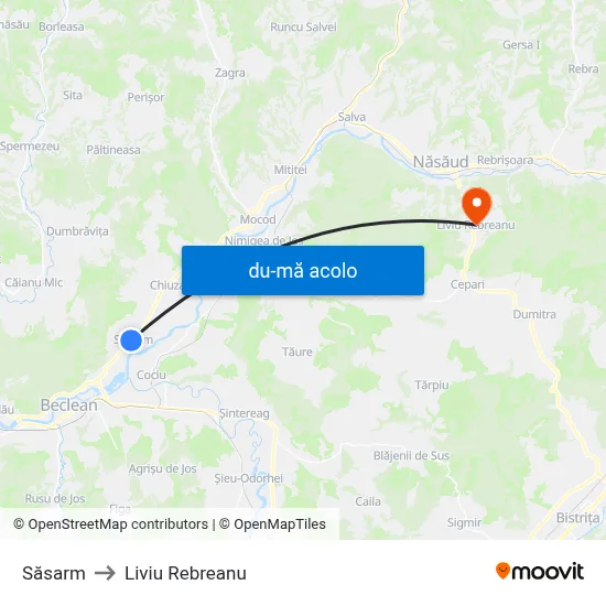 Harta de Săsarm către Liviu Rebreanu