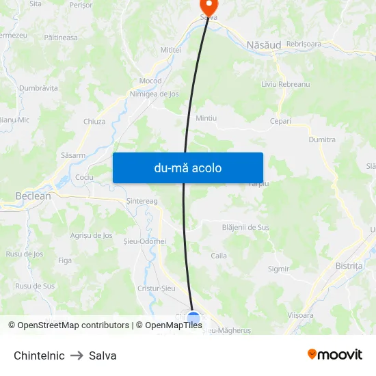 Harta de Chintelnic către Salva