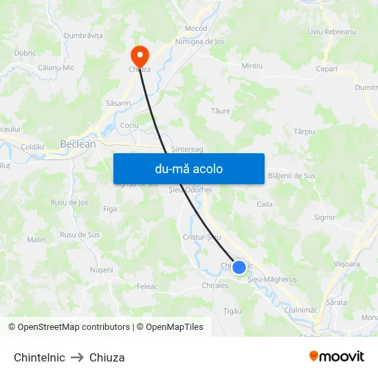 Harta de Chintelnic către Chiuza