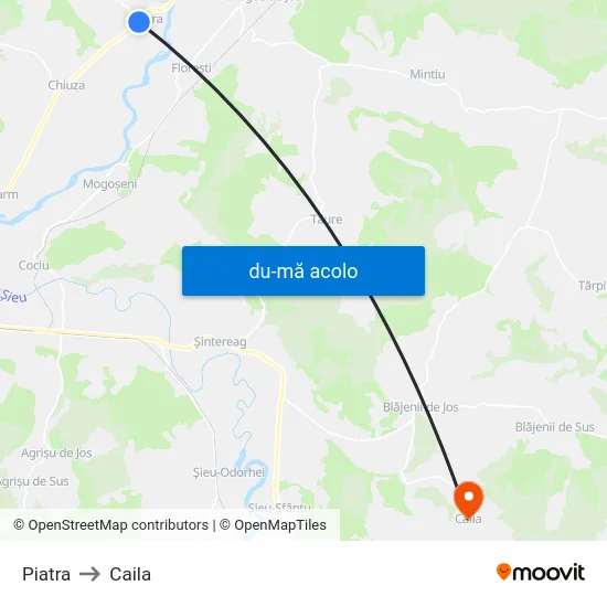 Harta de Piatra către Caila