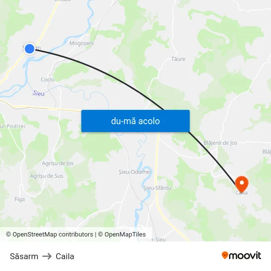 Harta de Săsarm către Caila