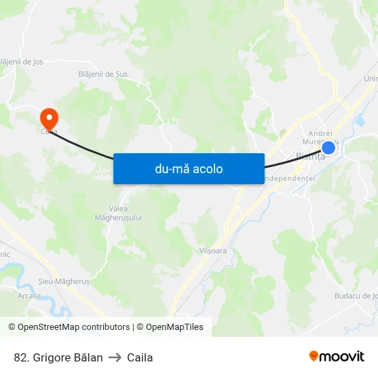 Harta de 82. Grigore Bălan către Caila