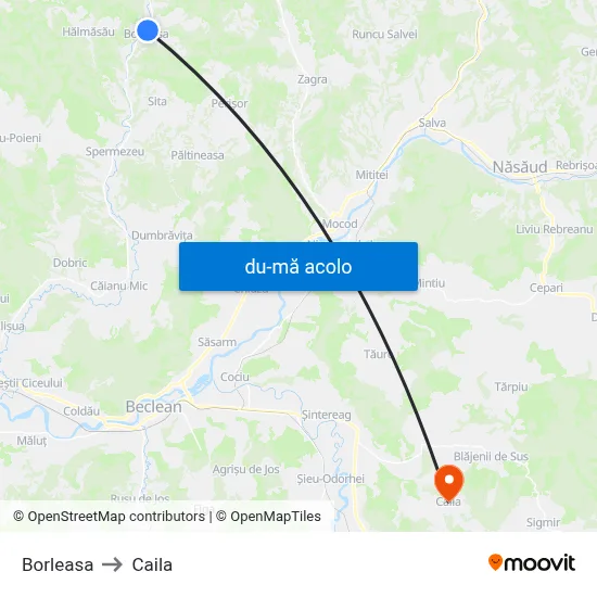 Harta de Borleasa către Caila