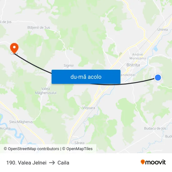 Harta de 190. Valea Jelnei către Caila