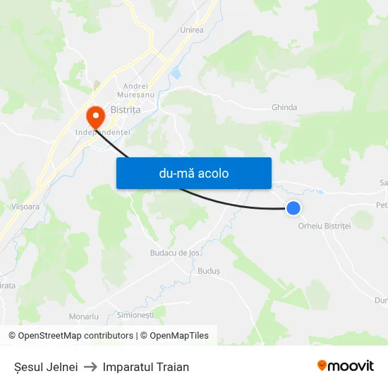 Harta de Șesul Jelnei către Imparatul Traian